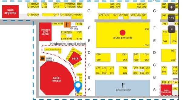 Mappa Evento #ReaderguestTuttiConvocati @Stoleggendo